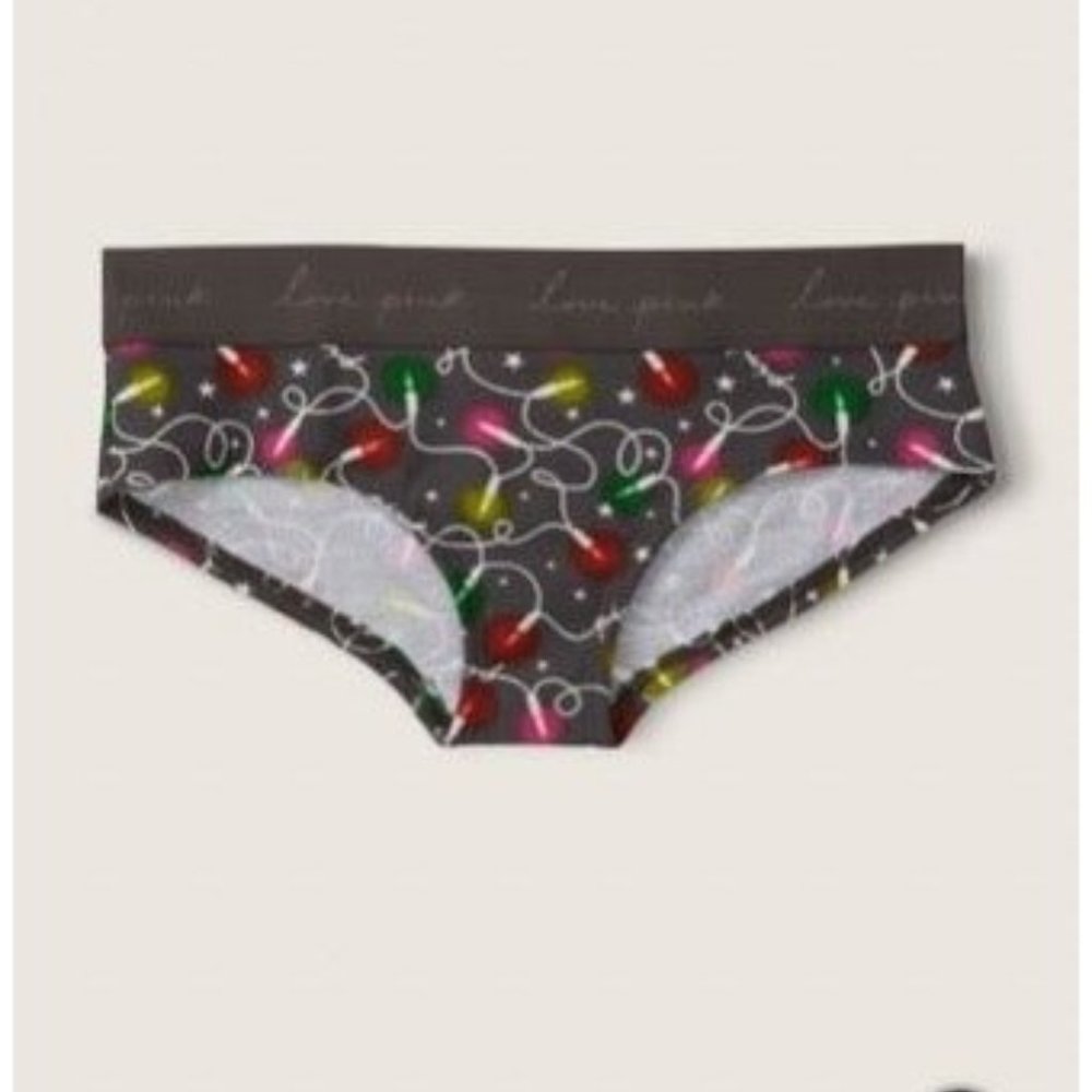 Victoria’s Secret XL Christmas Lights Hipster Panty NWT